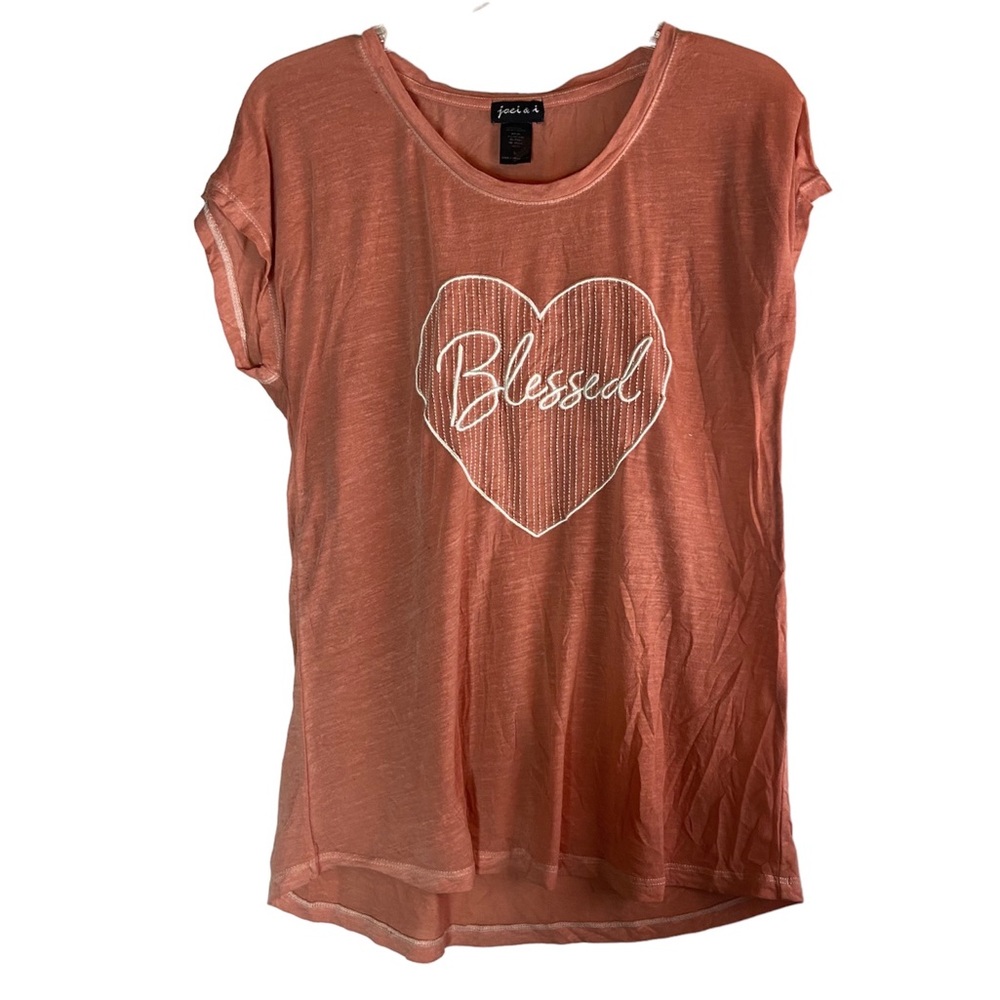 Joei & i christian positive lightweight crew neck T-Shirt short Sleeve ladies